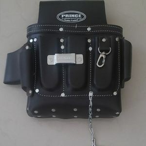 Electrician Leather Tool Bag Pouch